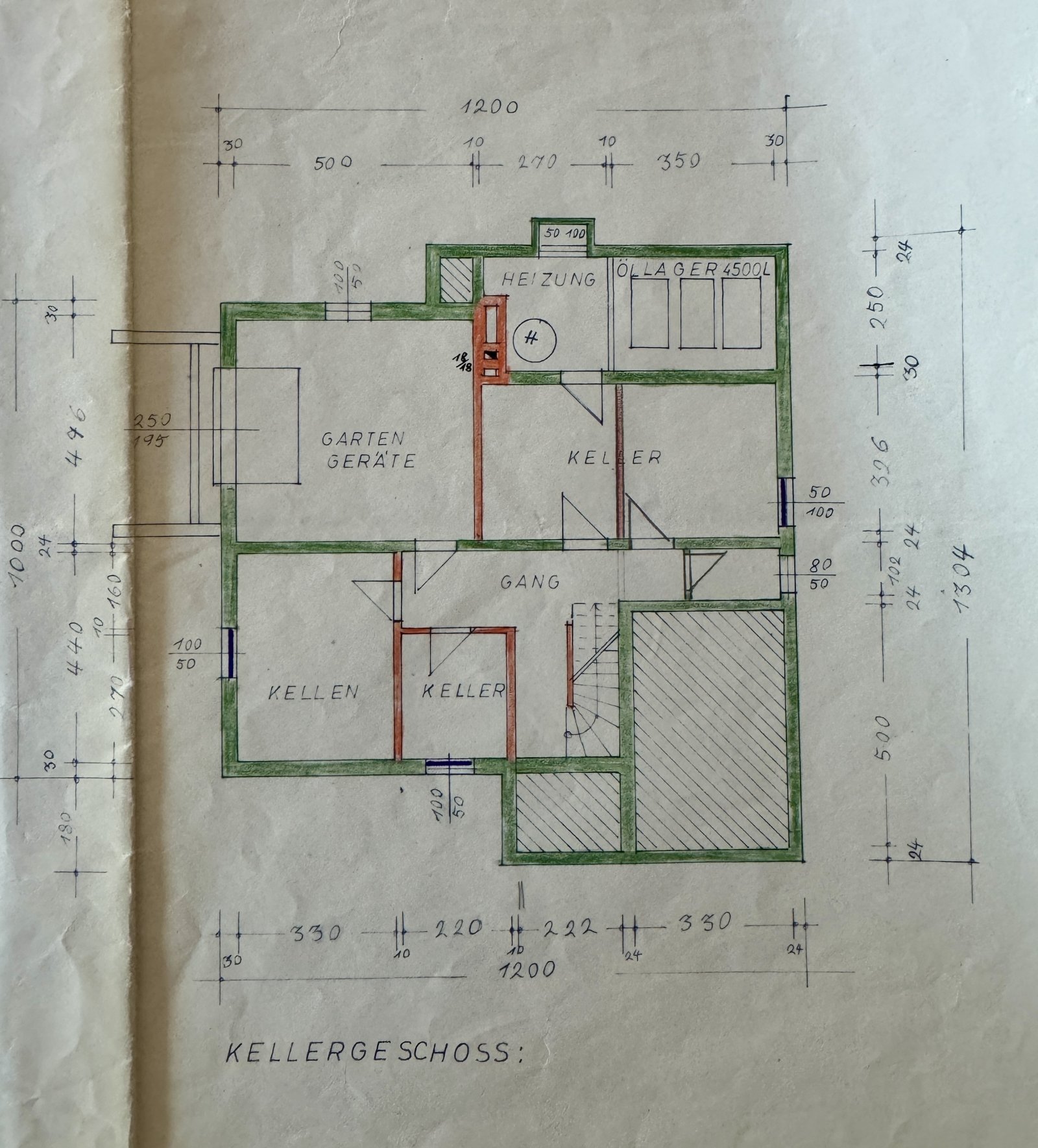 Grundriss UG